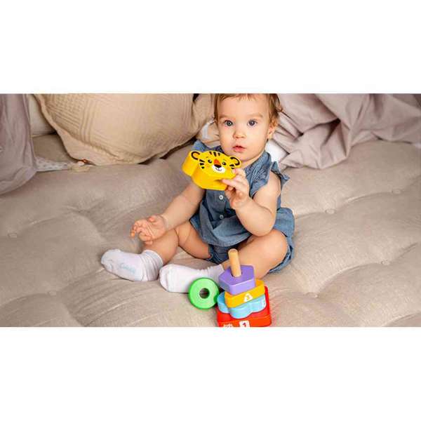 KIDS HITS DRVENA KULA ZA SLAGANJE TIGAR 