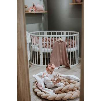 KIDZZ SLEEPING BAG MUSLIN PINK 0-18M 