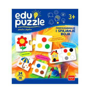 EDU PUZZLE - SPAJANJE BOJA 