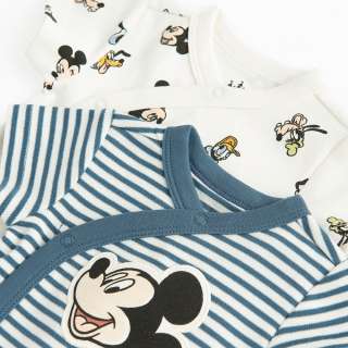 COOL CLUB BODI KRATAK RUKAV 2KOM DISNEY MICKEY & FRIENDS CREAMY
