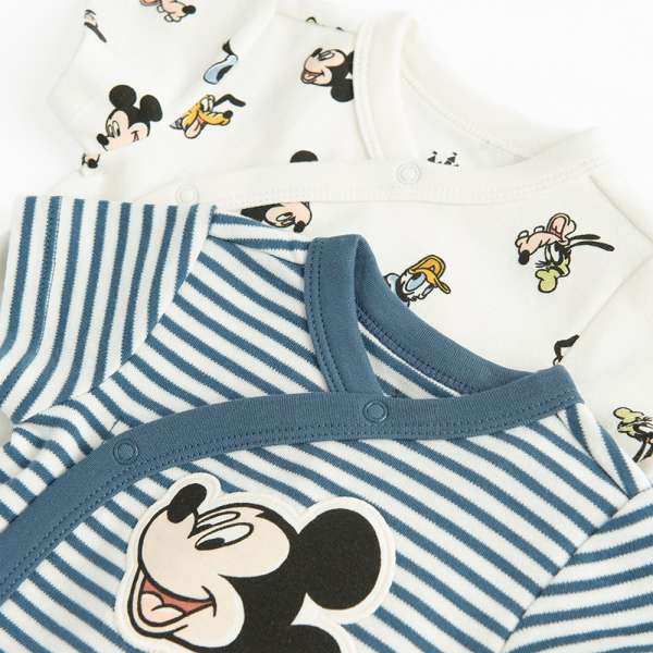 COOL CLUB BODI KRATAK RUKAV 2KOM DISNEY MICKEY & FRIENDS CREAMY