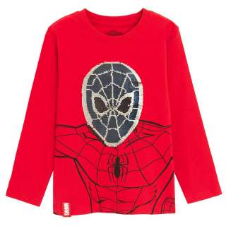 COOL CLUB MAJICA DUG RUKAV MARVEL SPIDER-MAN RED BOTANIC