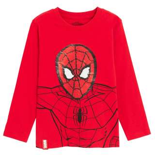 COOL CLUB MAJICA DUG RUKAV MARVEL SPIDER-MAN RED BOTANIC