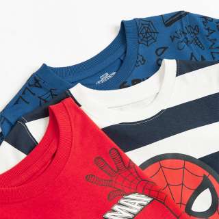 COOL CLUB MAJICA KRATAK RUKAV 3KOM MARVEL SPIDER-MAN MIX BOTANIC