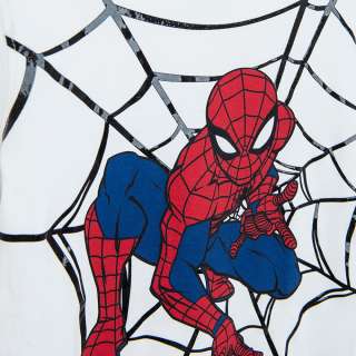 COOL CLUB MAJICA KRATAK RUKAV MARVEL SPIDER-MAN WHITE BOTANIC