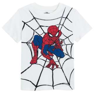 COOL CLUB MAJICA KRATAK RUKAV MARVEL SPIDER-MAN WHITE BOTANIC