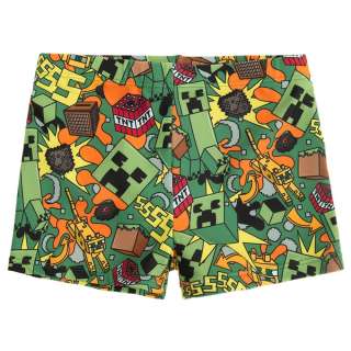 COOL CLUB KUPACE GACICE BOXER MINECRAFTGREEN