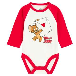 COOL CLUB TOM AND JERRY BODI DUG RUKAV CREAMY 