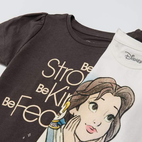 COOL CLUB MAJICA KRATAK RUKAV 2KOM PRINCESS DISNEY