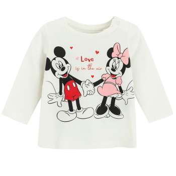 NN MAJICA DUG RUKAV DISNEY MINNIE MOUSECREAMY 
