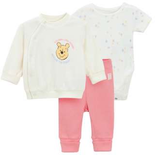 COOL CLUB SET BODI DUG RUKAV, DONJI DEO I TRAKA ZA KOSU DISNEY WINNIE THE POOH M