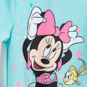 COOL CLUB KUPACI KOSTIM DVODELNI LIGHT TURQUOISE MINNIE MOUSE 