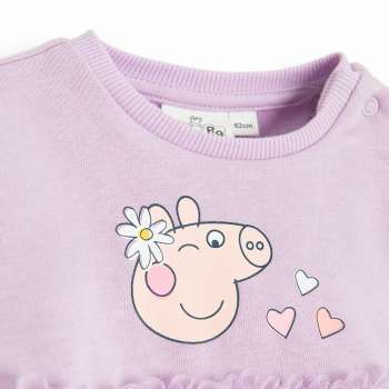 NN PEPPA PIG HALJINA DUG RUKAV LILAC 