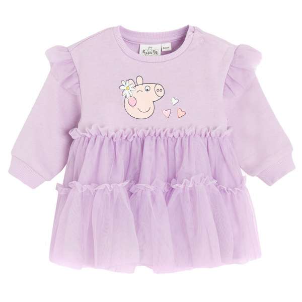 COOL CLUB PEPPA PIG HALJINA DUG RUKAV LILAC