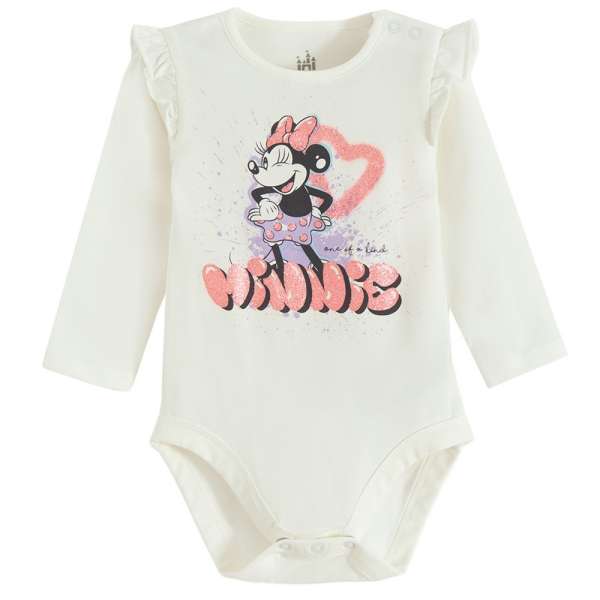 COOL CLUB MINNIE MOUSE BODI DUG RUKAV CREAMY
