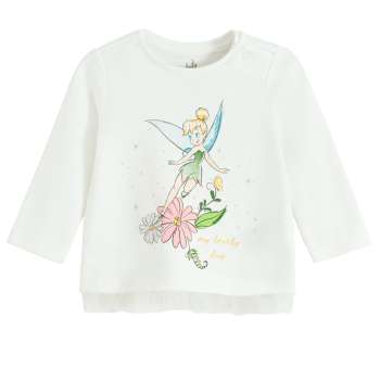 COOL CLUB TINKER BELL MAJICA DUG RUKAV CREAMY 