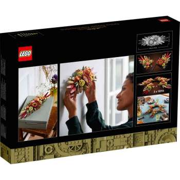 LEGO ICONS DRIED FLOWER CENTERPIECE 