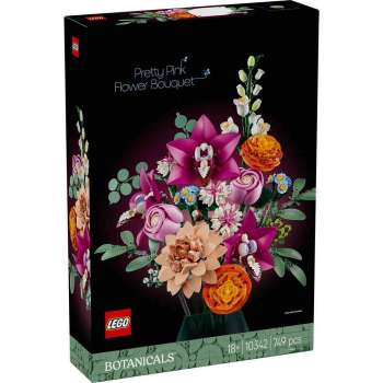 LEGO BOTANICALS PRETTY PINK FLOWER BOQUET 