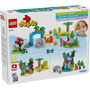 LEGO DUPLO TOWN 3IN1 WILD ANIMAL FAMILIES 