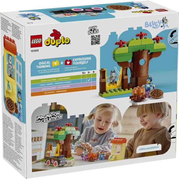 LEGO DUPLO BLUEY PIZZA GIRLS WITH MUFFIN AND 