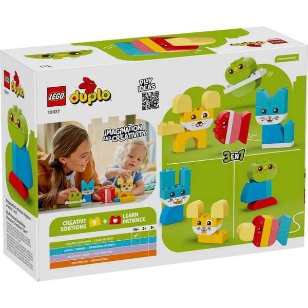 LEGO DUPLO 3 IN 1 CREATIVE CUTE PETS 