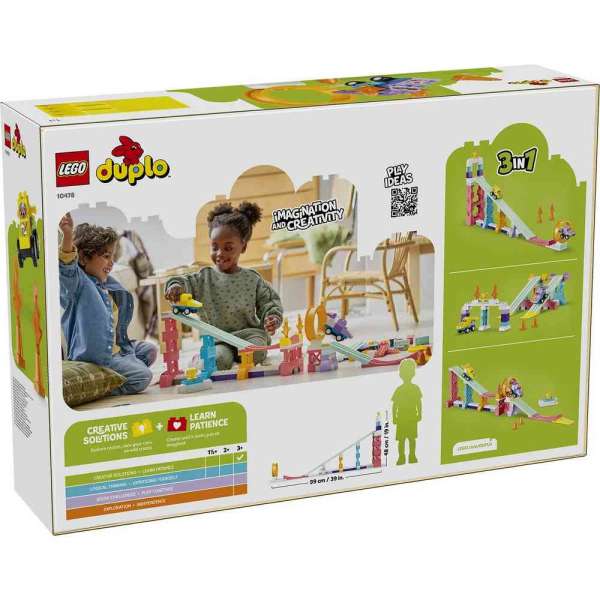 LEGO DUPLO TOWN 3 IN 1 CREATIVE RAMPS WITH V 