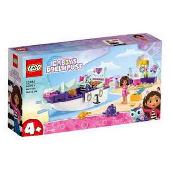 LEGO GABBYS DOLLHOUSE GABBY & MERCAT'S SHIP & SPA 