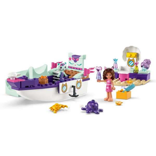 LEGO GABBYS DOLLHOUSE GABBY & MERCAT'S SHIP & SPA