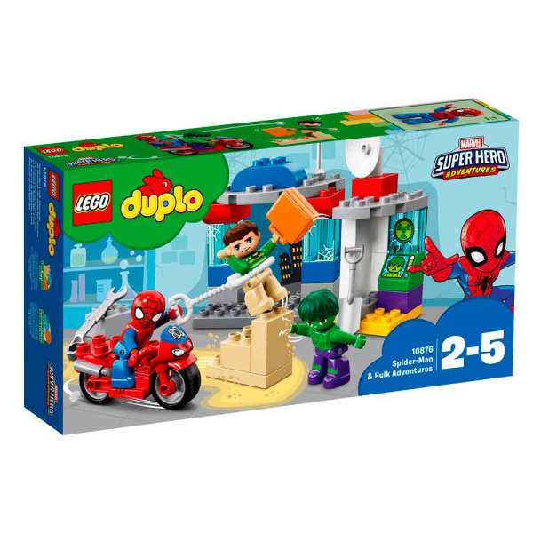 LEGO DUPLO AVANTURE SPIDERMANA I HULKA