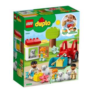 LEGO DUPLO FARM TRAKTOR I BRIGA O ZIVOTINJAMA NA FARMI 