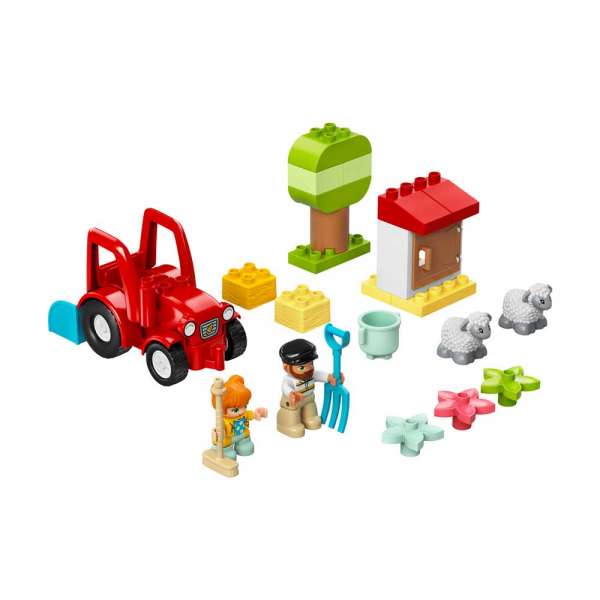 LEGO DUPLO FARM TRAKTOR I BRIGA O ZIVOTINJAMA NA FARMI 