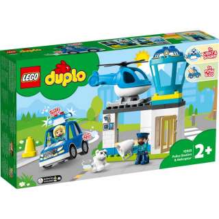 LEGO DUPLO POLICIJSKA STANICA I HELIKOPTER
