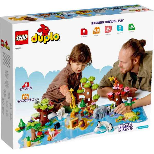 LEGO DUPLO WILD ANIMALS OF THE WORLD