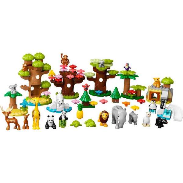 LEGO DUPLO WILD ANIMALS OF THE WORLD