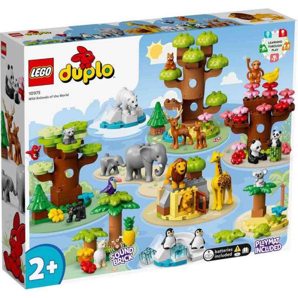 LEGO DUPLO WILD ANIMALS OF THE WORLD