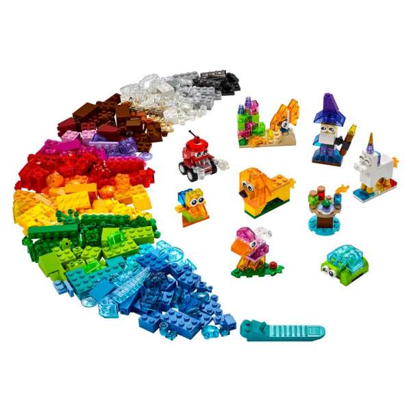 LEGO CLASSIC KREATIVNE PROZIRNE KOCKE 