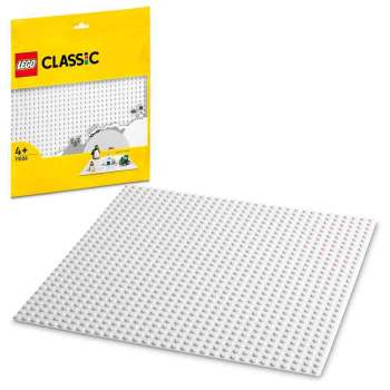 LEGO CLASSIC PLOCA ZA SLAGANJE BIJELA MALA 