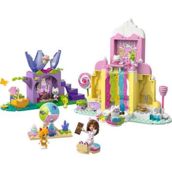 LEGO GABBYS DOLLHOUSE SWEET TREAT MOUNTAIN AND KITTY 