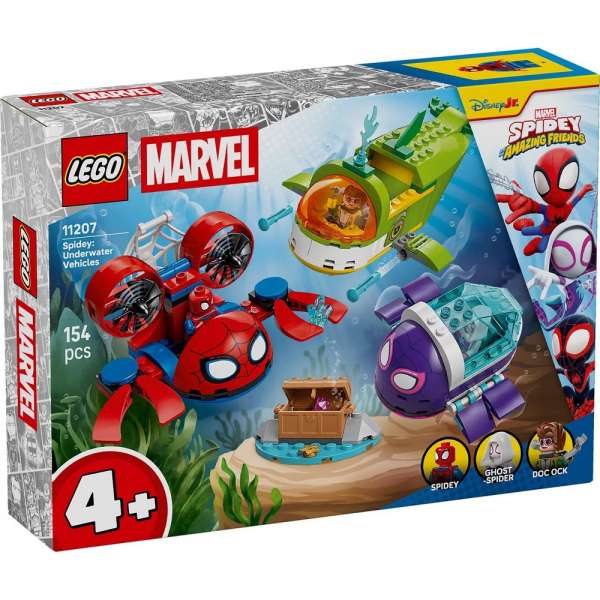 LEGO MARVEL SPIDEY UNDERWATER VEHICLES 