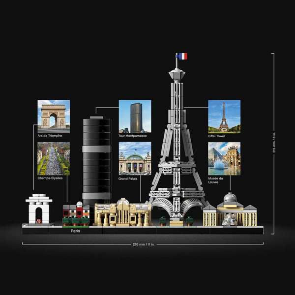 LEGO ARCHITECTURE PARIZ 