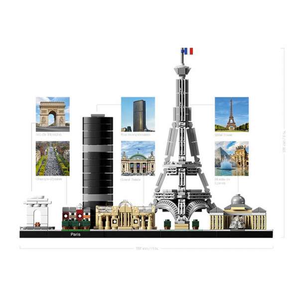 LEGO ARCHITECTURE PARIZ 