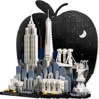 LEGO ARCHITECTURE NEW YORK CITY  THE BIG APPLE 