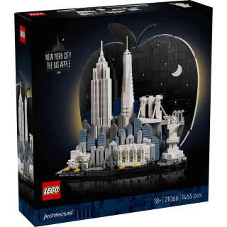 LEGO ARCHITECTURE NEW YORK CITY  THE BIG APPLE 