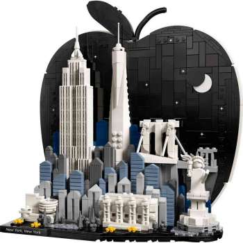 LEGO ARCHITECTURE NEW YORK CITY  THE BIG APPLE 