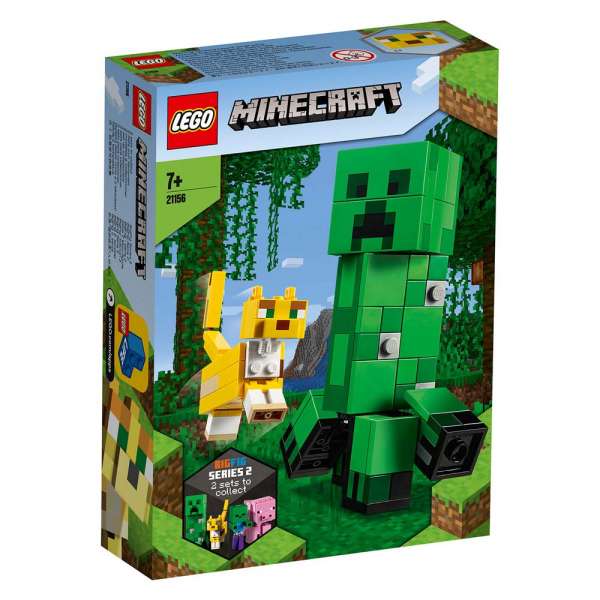 LEGO MINECRAFT BIGFIG CREEPER I OCELOT 