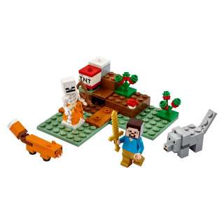 LEGO MINECRAFT PUSTOLOVINA U TAJGI