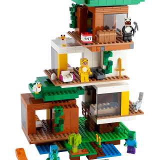 LEGO MINECRAFT MODERNA KUCICA NA DRVETU
