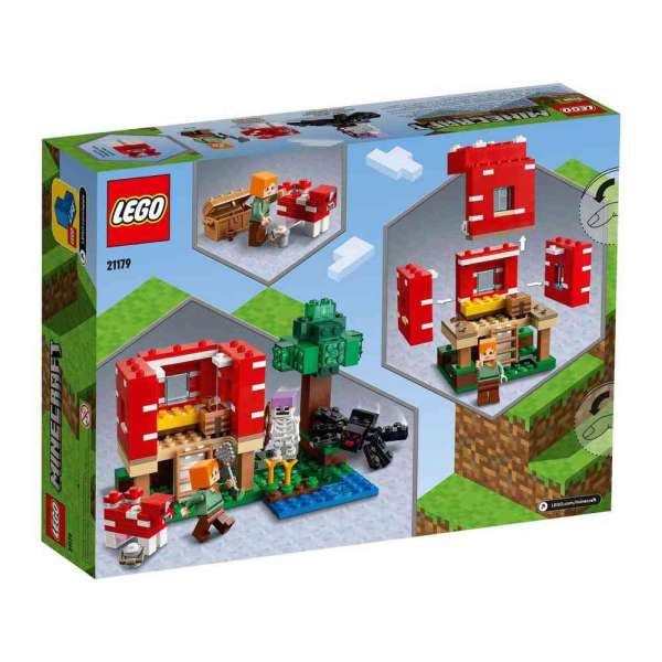 LEGO MINECRAFT GLJIVOLIKA KUCA