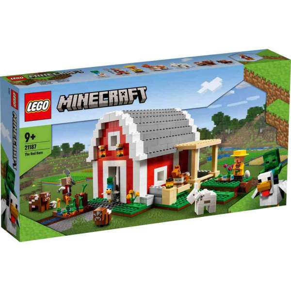 LEGO MINECRAFT CRVENA STALA 