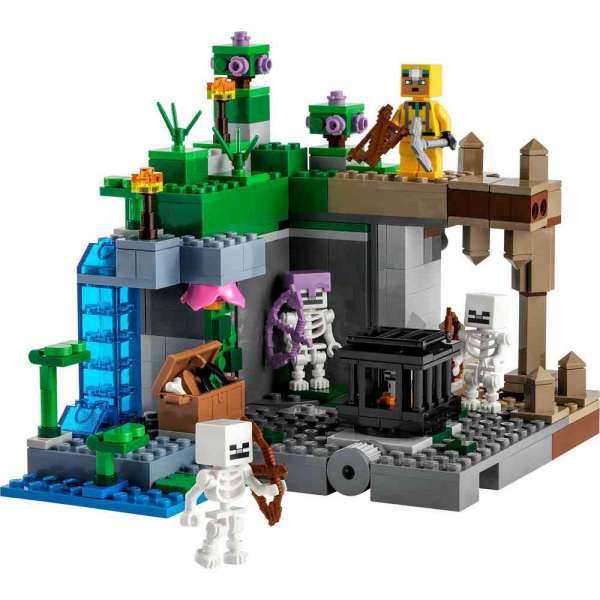 LEGO MINECRAFT TAMNICA SKELETA 